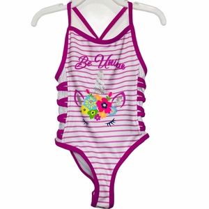 Unicorn One Piece Swimsuit UPF50+ Protection